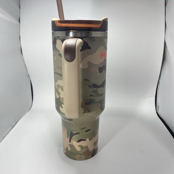 Stanley x Posty Co. 40 oz Quencher H2.0 Tumbler Camo Edition NEW in Box Stickers - Picture 3 of 10